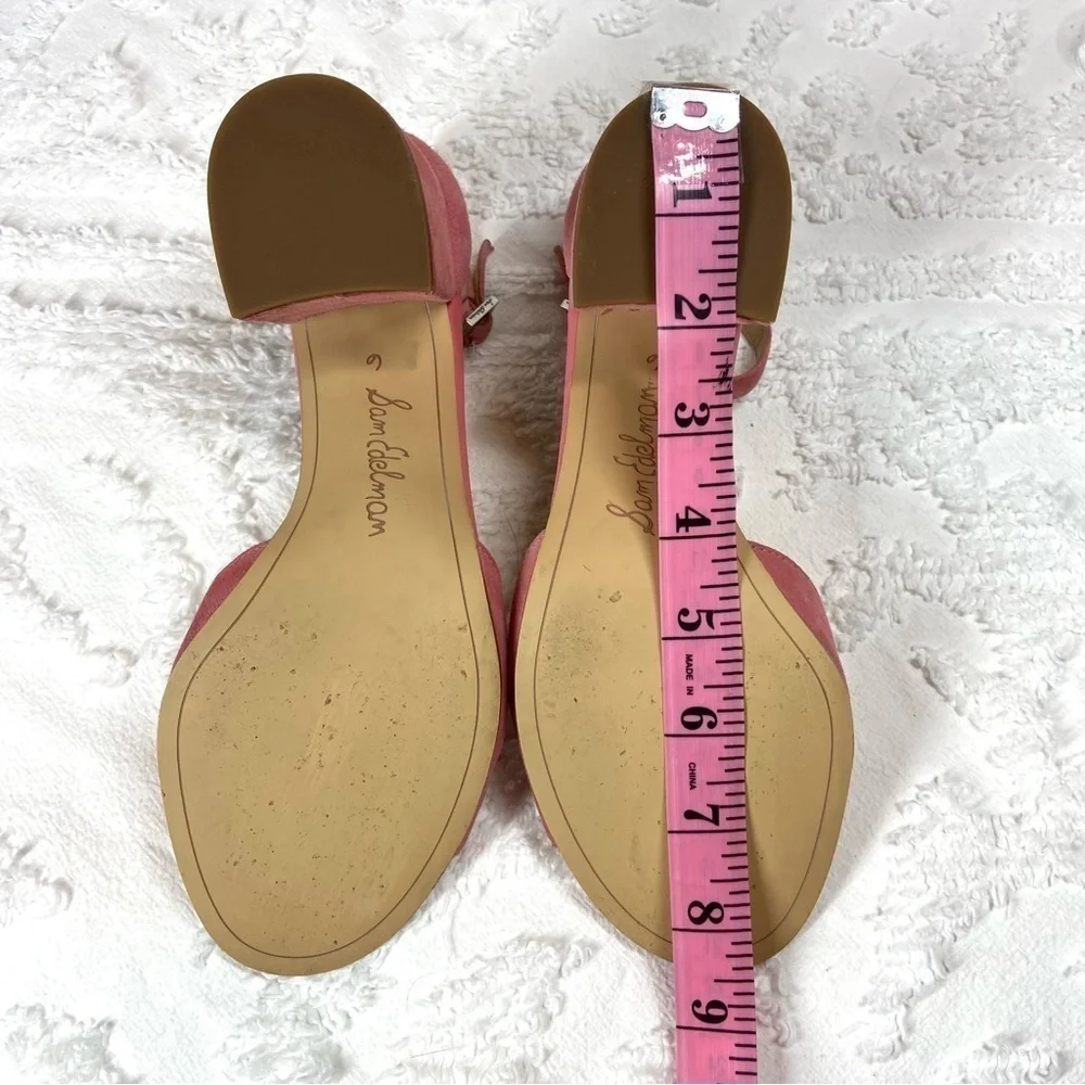 SAM EDELMAN Womens Susie Heels Sz 6M Hyperfeminine Barbie Core Coquette Costume​